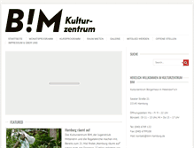 Tablet Screenshot of bim-hamburg.de
